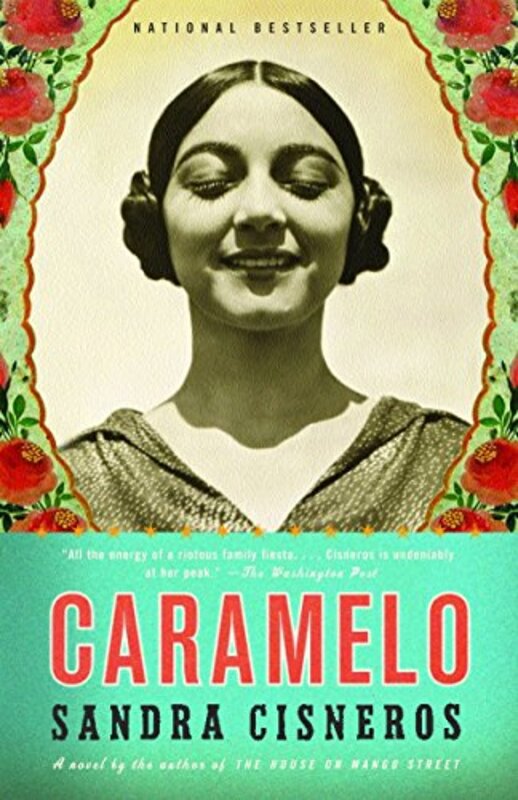Book cover for "Caramelo" by Sandra Cisneros