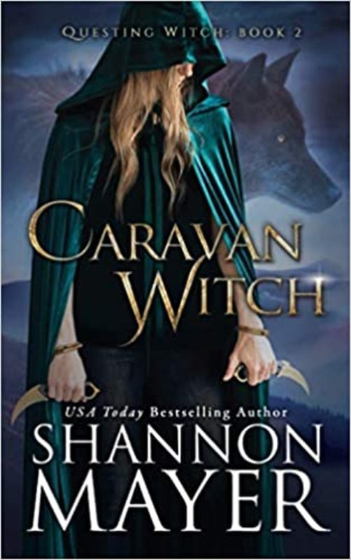 Book cover for "Caravan Witch" by Shannon Mayer