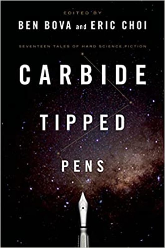 Book cover for "Carbide Tipped Pens" by Aliette de Bodard