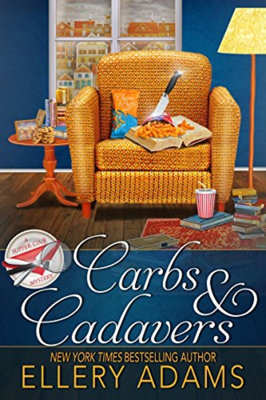 Book cover for "Carbs & Cadavers" by Ellery Adams