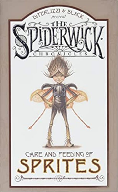 Book cover for "Care and Feeding of Sprites" by Tony DiTerlizzi