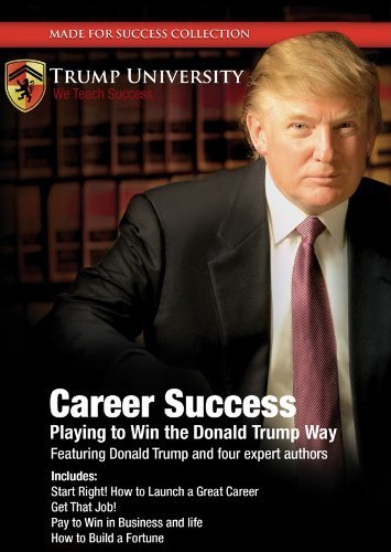 Book cover for "Career Success" by Donald J Trump