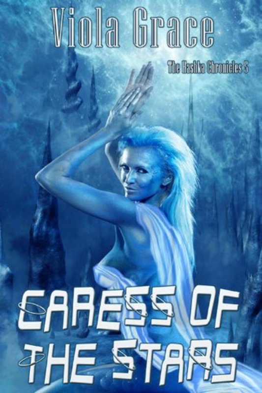 Book cover for "Caress of the Stars" by Viola Grace