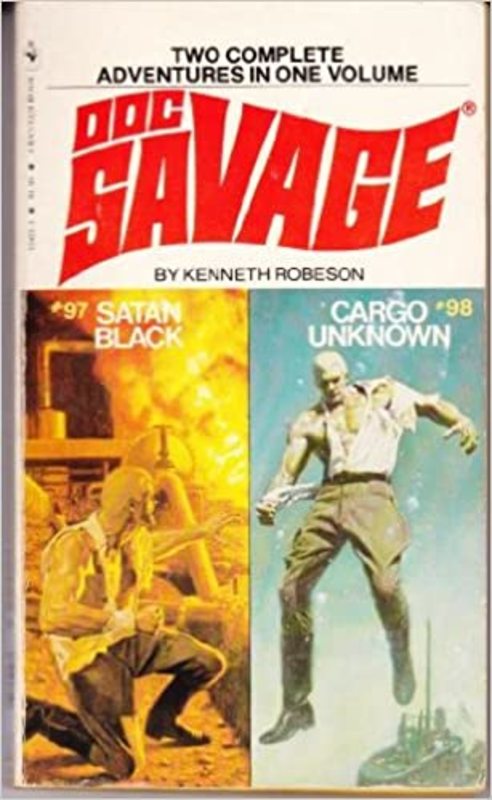 Book cover for "Cargo Unknown" by Lester Dent