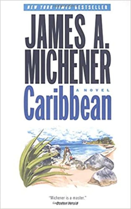 Book cover for "Caribbean" by James A. Michener