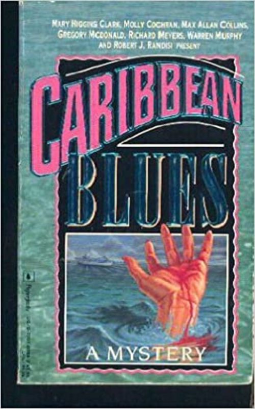 Book cover for "Caribbean Blues" by Mary Higgins Clark