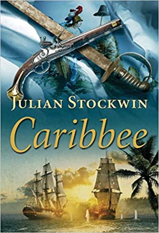 Book cover for "Caribbee" by Julian Stockwin