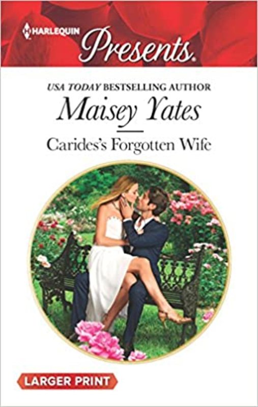 Book cover for "Carides's Forgotten Wife" by Maisey Yates