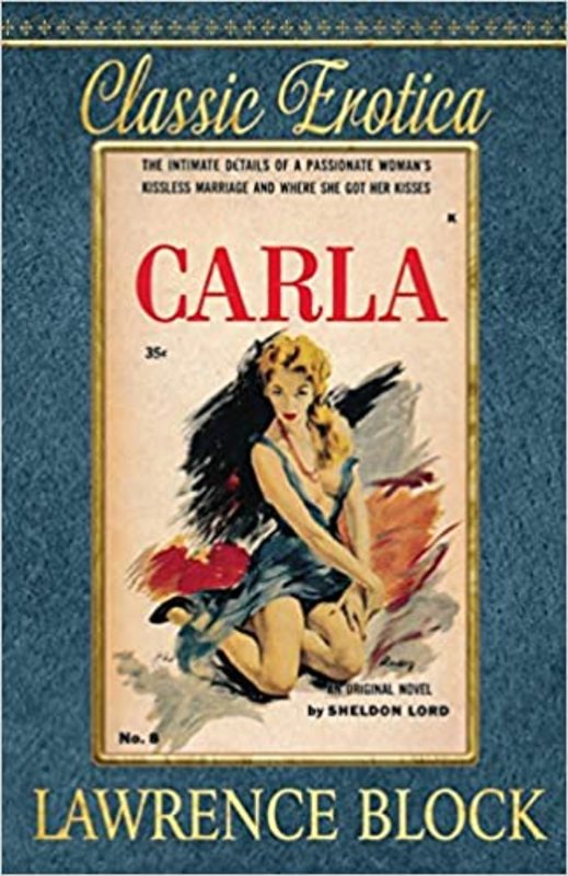 Book cover for "Carla" by Lawrence Block