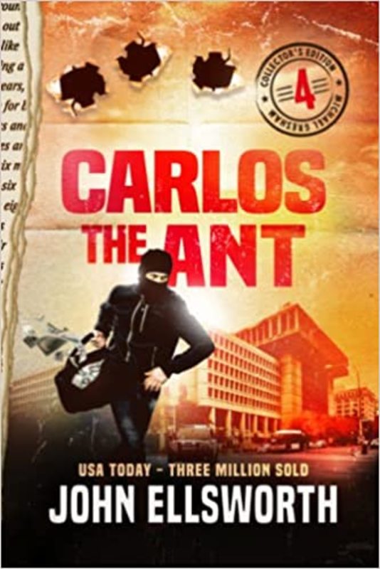 Book cover for "Carlos the Ant" by John Ellsworth