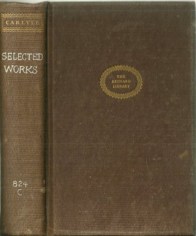 Book cover for "Carlyle" by Julian Symons