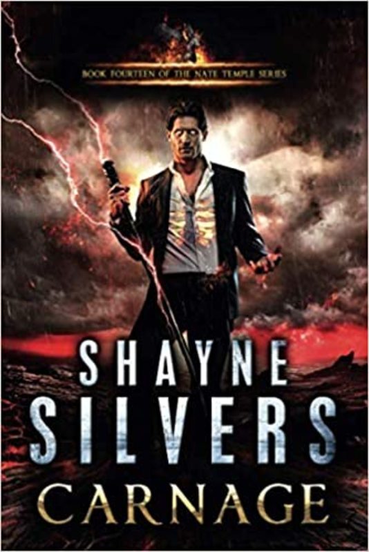 Book cover for "Carnage" by Shayne Silvers