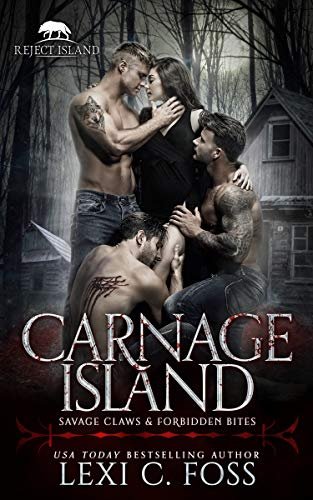 Book cover for "Carnage Island" by Lexi C Foss