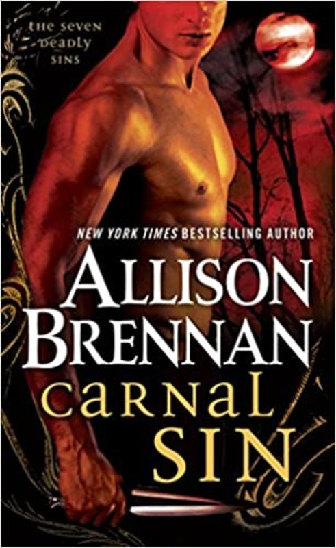 Book cover for "Carnal Sin" by Allison Brennan