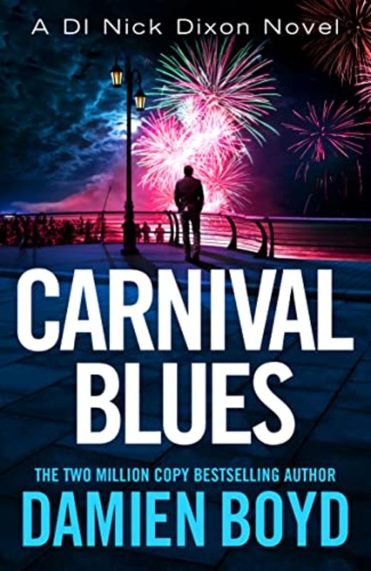 Book cover for "Carnival Blues" by Damien Boyd
