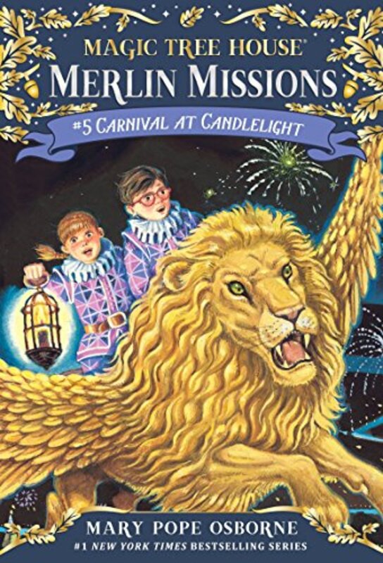 Book cover for "Carnival at Candlelight" by Mary Pope Osborne