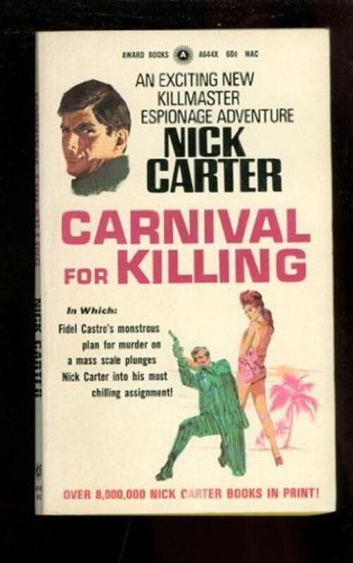 Book cover for "Carnival for Killing" by Nick Carter
