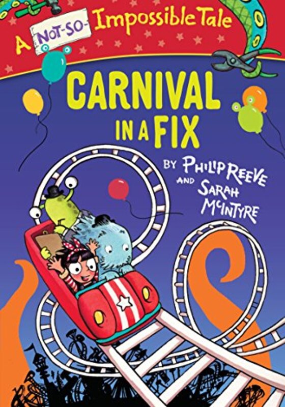 Book cover for "Carnival in a Fix" by Philip Reeve