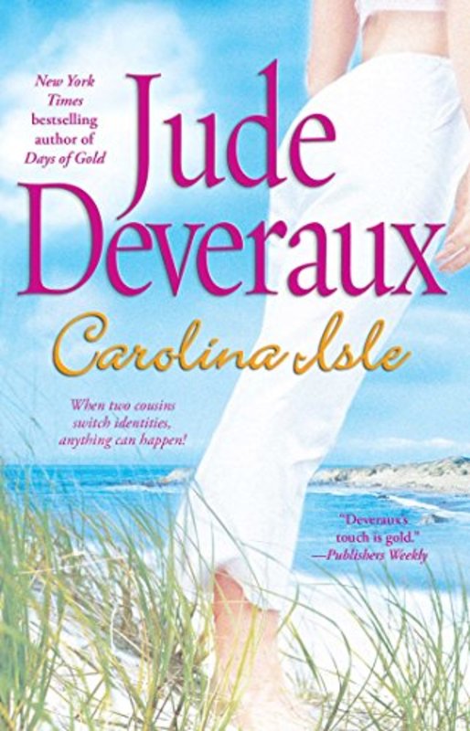 Book cover for "Carolina Isle" by Jude Deveraux