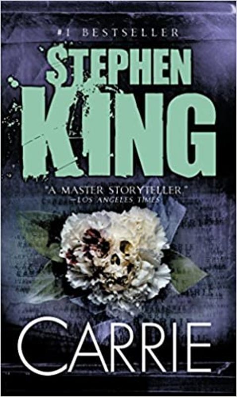 Book cover for "Carrie" by Stephen King