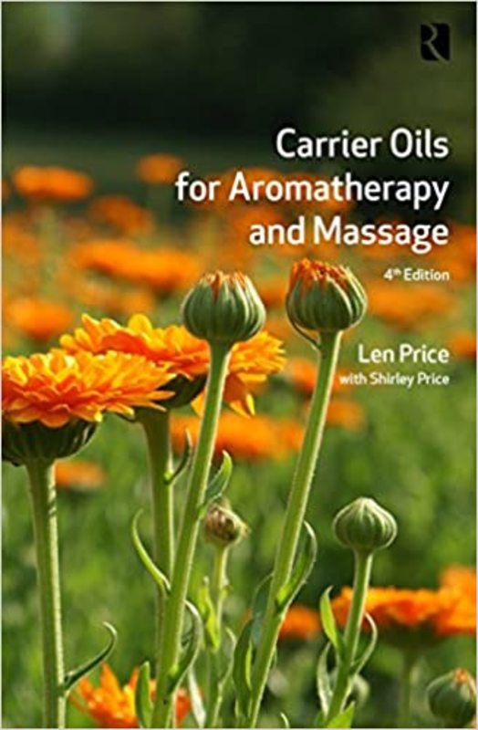 Book cover for "Carrier Oils for Aromatherapy & Massage" by Leonard Price