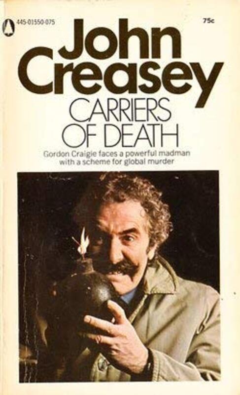 Book cover for "Carriers of Death" by John Creasey