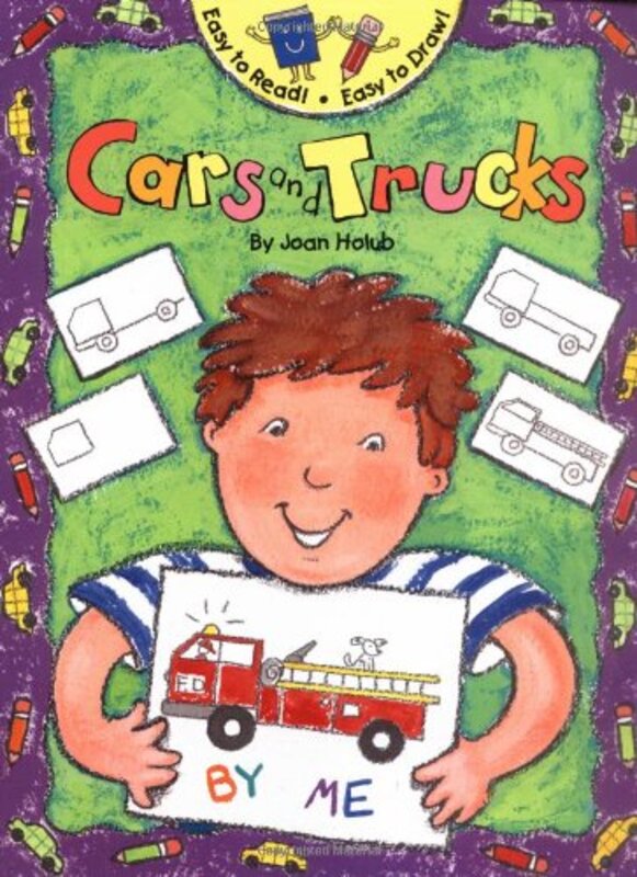 Book cover for "Cars and Trucks" by Joan Holub