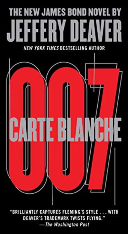 Book cover for "Carte Blanche" by Jeffery Deaver