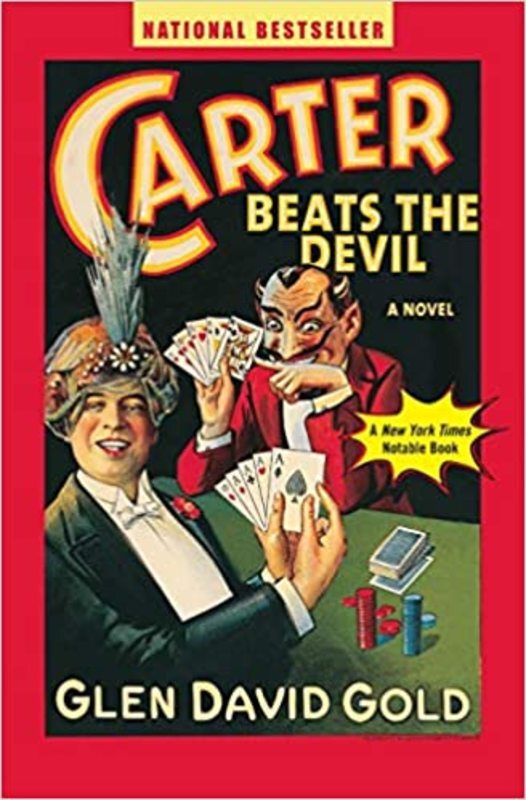 Book cover for "Carter Beats the Devil" by Glen David Gold