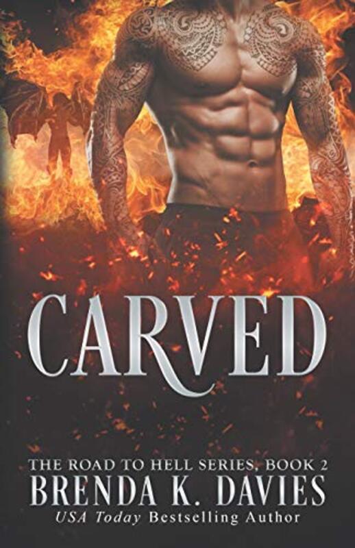 Book cover for "Carved" by Brenda K Davies
