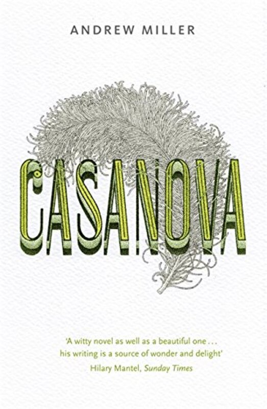 Book cover for "Casanova" by Andrew Miller