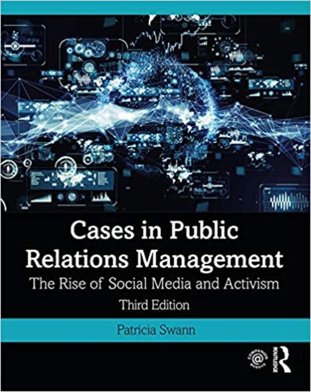 Book cover for "Cases in Public Relations Management" by Patricia Swann