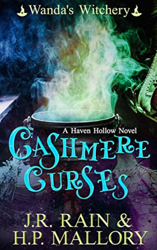 Book cover for "Cashmere Curses" by J R Rain