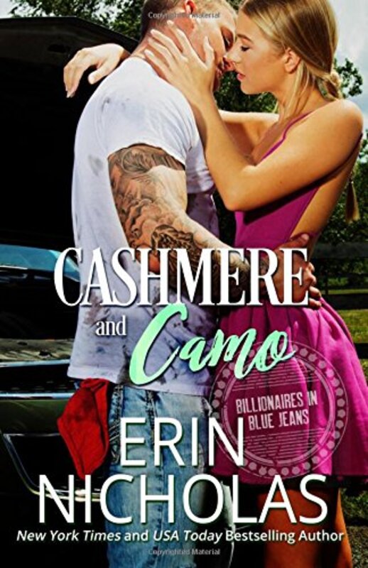 Book cover for "Cashmere and Camo" by Erin Nicholas