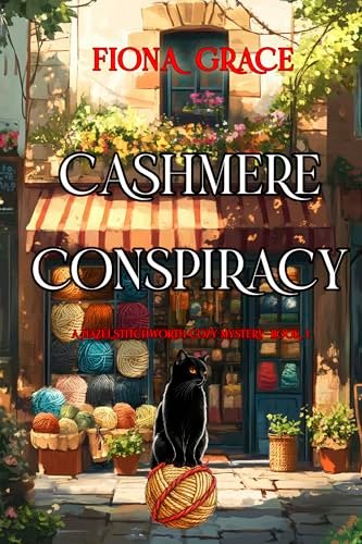 Book cover for "Cashmere Conspiracy" by Fiona Grace