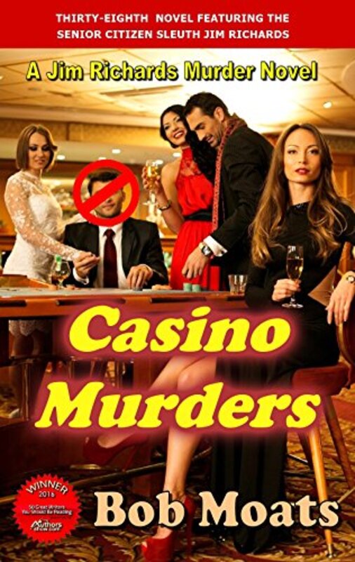 Book cover for "Casino Murders" by Bob Moats
