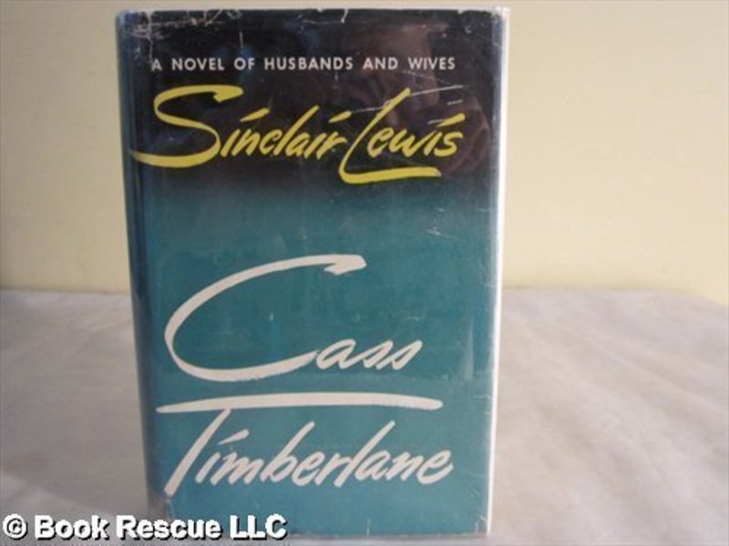 Book cover for "Cass Timberlane" by Sinclair Lewis
