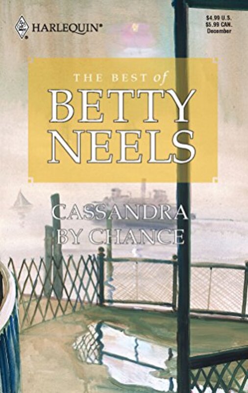 Book cover for "Cassandra by Chance" by Betty Neels