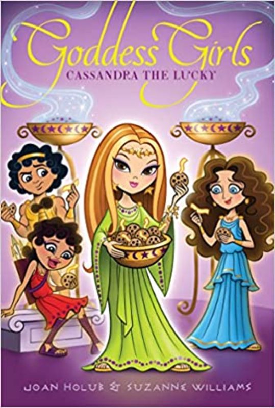 Book cover for "Cassandra the Lucky" by Suzanne Williams