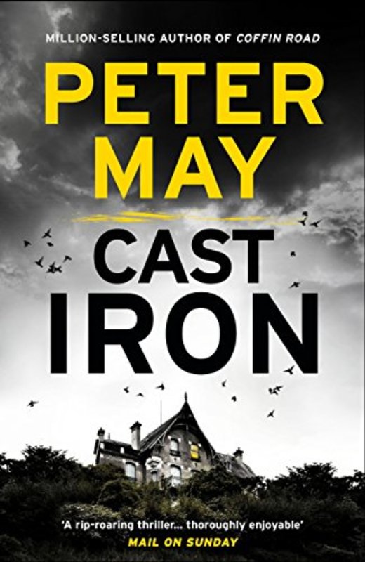 Book cover for "Cast Iron" by Peter May