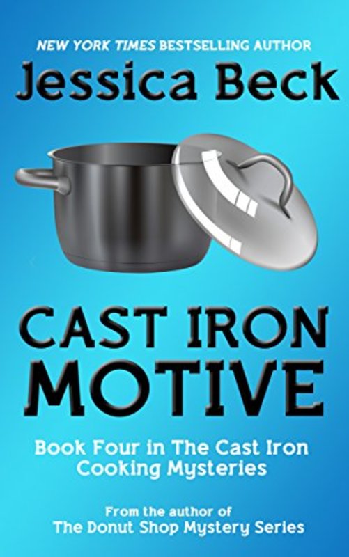 Book cover for "Cast Iron Motive" by Jessica Beck
