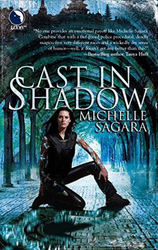 Book cover for "Cast in Shadow" by Michelle Sagara