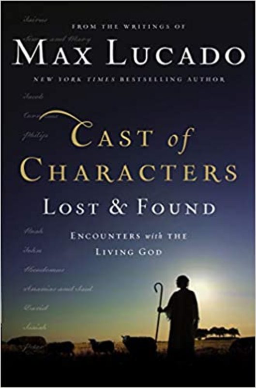 Book cover for "Cast of Characters" by Max Lucado
