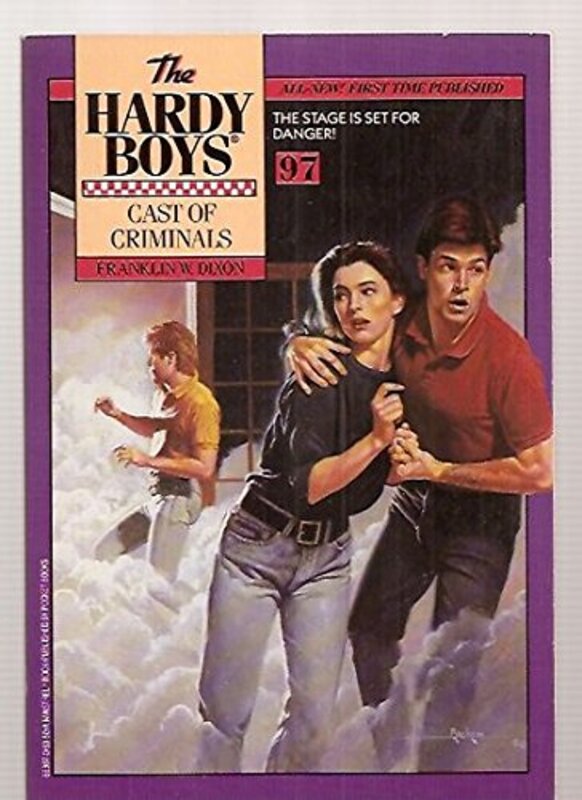 Book cover for "Cast of Criminals" by Franklin W Dixon