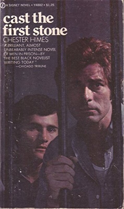 Book cover for "Cast the First Stone / Yesterday Will Make You Cry" by Chester Himes