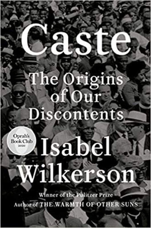 Book cover for "Caste" by Isabel Wilkerson