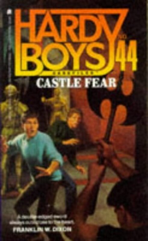 Book cover for "Castle Fear" by Franklin W Dixon