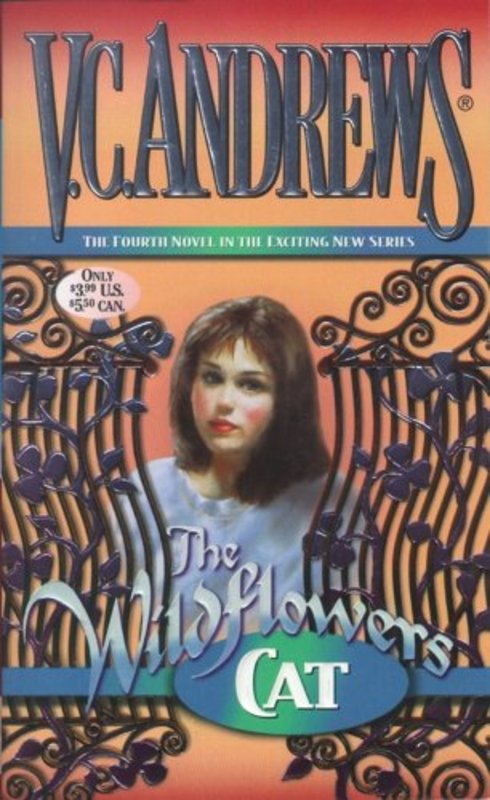 Book cover for "Cat" by V. C. Andrews