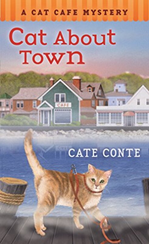Book cover for "Cat About Town" by Liz Mugavero