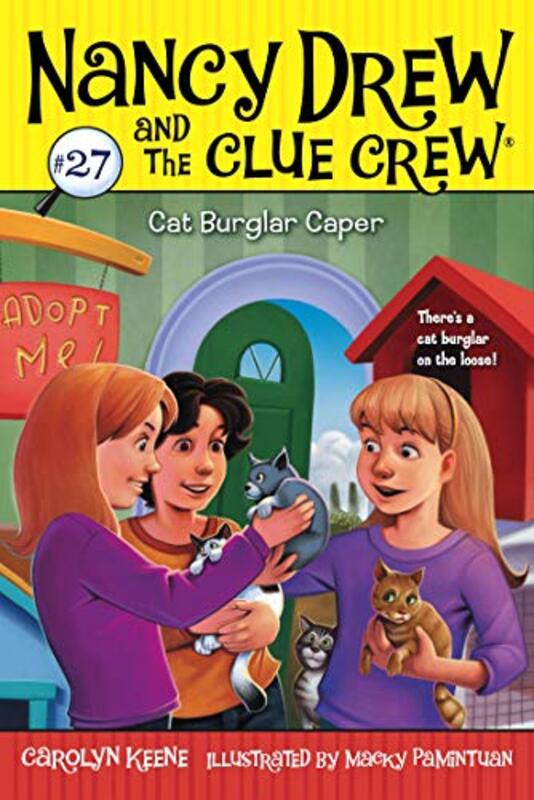 Book cover for "Cat Burglar Caper" by Mildred A Wirt